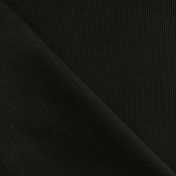Ткань Кашкорсе, 420гм/2, 110см, цвет Черный (на отрез) в Стерлитамаке