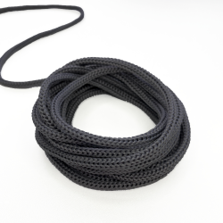 Шнур для одежды d-4.5мм, цвет Серый (на отрез)  в Стерлитамаке