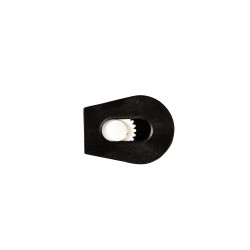 Зажим для шнура 4 мм KL цвет Чёрный + Белый (поштучно)  в Стерлитамаке