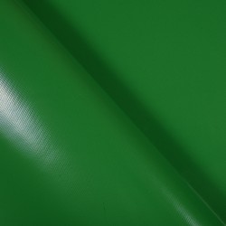 Ткань ПВХ 450 гр/м2 (Ширина 1,6м), цвет Зелёный (на отрез) в Стерлитамаке