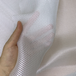 Сетка 3D трехслойная Air mesh 160 гр/м2, цвет Белый (на отрез)  в Стерлитамаке
