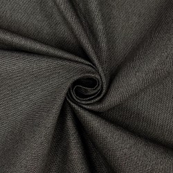 Ткань Рогожка (мебельная), цвет Тёмно-Серый (на отрез)  в Стерлитамаке
