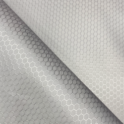 Ткань Oxford 300D PU Рип-Стоп СОТЫ, цвет Светло-Серый (на отрез) в Стерлитамаке