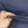 Ткань Флис Односторонний 130 гр/м2, цвет Темно-серый (на отрез)