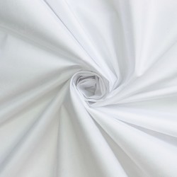 Ткань Дюспо 240Т  WR PU Milky (Ширина 150см), цвет Белый (на отрез) в Стерлитамаке