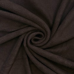 Ткань Флис Односторонний 180 гр/м2 (Ширина 150см), цвет Коричневый (на отрез) в Стерлитамаке