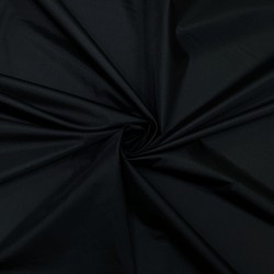 Ткань Дюспо 240Т  WR PU Milky (Ширина 150см), цвет Черный (на отрез) в Стерлитамаке