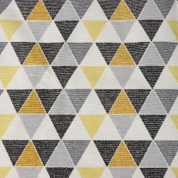 Интерьерная ткань Дак (DUCK) (ширина 1,8м), принт &quot;Малые Треугольники&quot; (на отрез) в Стерлитамаке