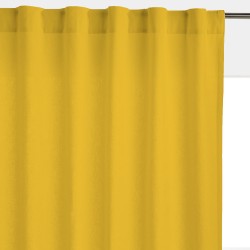 Штора уличная на Трубной ленте (В-220*Ш-145) Желтая, (ткань Оксфорд 600)  в Стерлитамаке