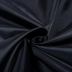 Ткань подкладочная Таффета 190Т (Ширина 150см), цвет Темно-Синий (на отрез) в Стерлитамаке