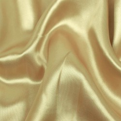 Ткань Атлас-сатин (Ширина 150см), цвет Золотой (на отрез) в Стерлитамаке