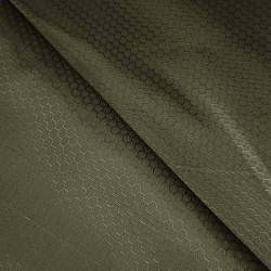 Ткань Oxford 300D PU Рип-Стоп СОТЫ, цвет Хаки (на отрез) УЦЕНКА в Стерлитамаке