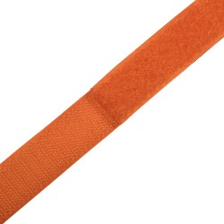 Контактная лента 25мм  Оранжевый (велькро-липучка, на отрез)  в Стерлитамаке