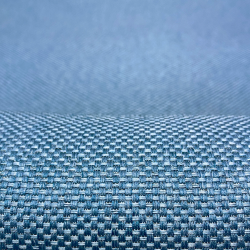 Ткань Блэкаут для штор светозатемняющая 85% &quot;Рогожка Синяя&quot; (на отрез)  в Стерлитамаке