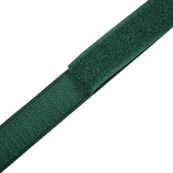 Контактная лента 25мм  Зелёный (велькро-липучка, на отрез)  в Стерлитамаке