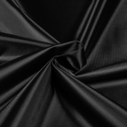 *Ткань Оксфорд 210D PU, цвет Черный (на отрез)  в Стерлитамаке